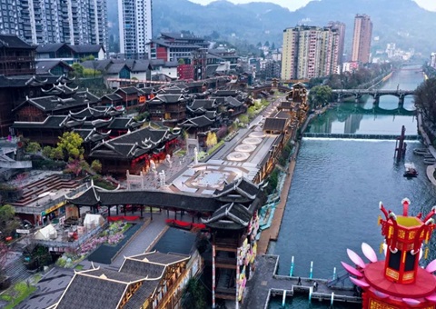 湖北宣恩：：：墨达楼片区将实验“地上抬升+地面交通+地下连通”三级空间复合开发模式