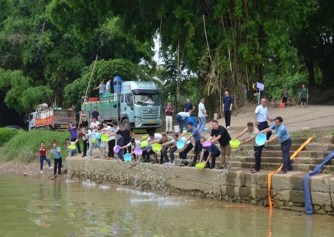 落实重大工程生态赔偿！！79万尾鱼苗“安家”龙州左江湿地