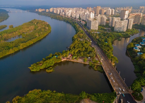 海南省首个流域GEP核算效果宣布<br>万泉河流域“身价”：：2097.53亿元